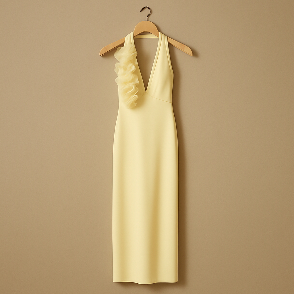 Brume™ | Cuello halter floreciente