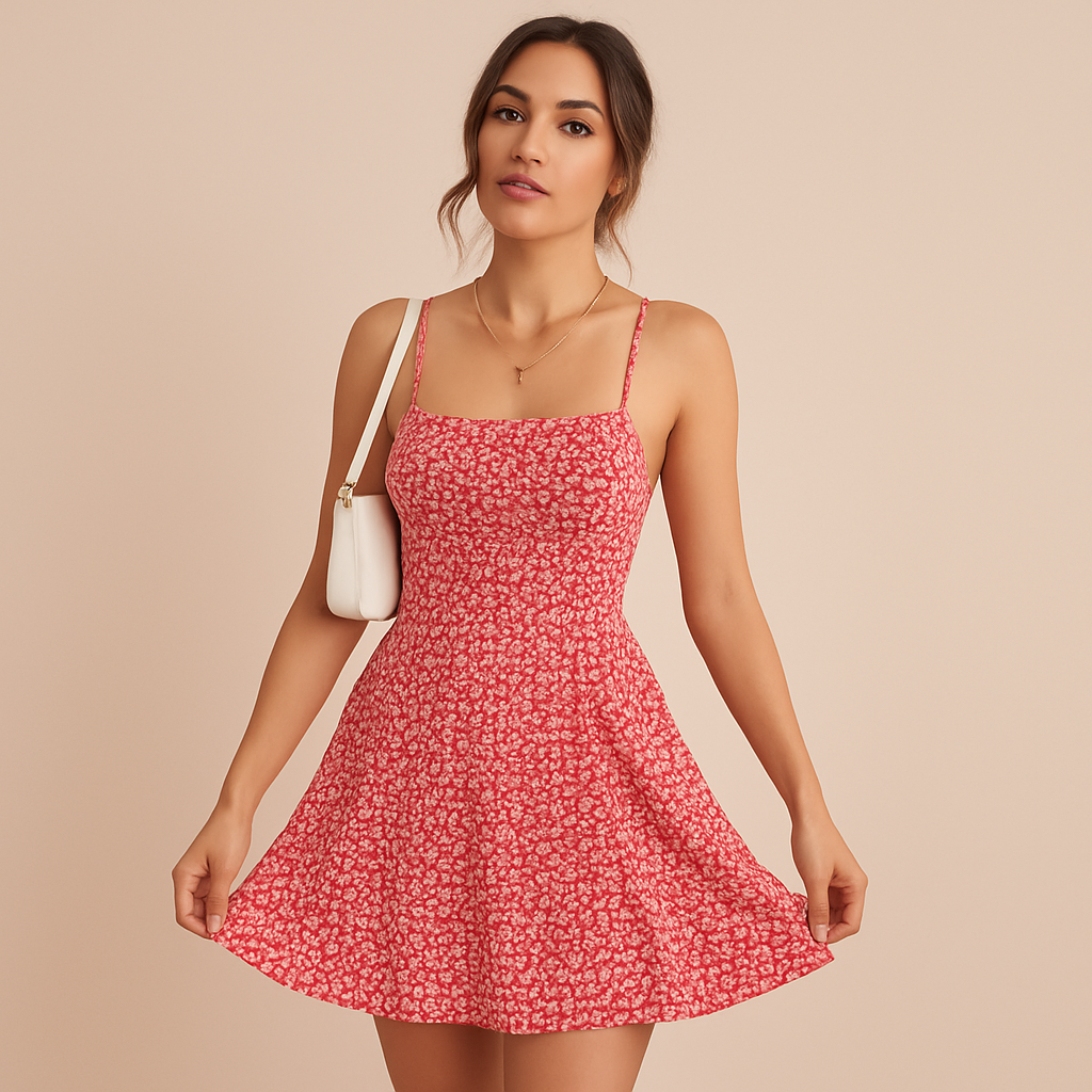 Rossi™ | Elegante vestido midi floral