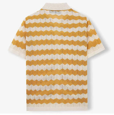 Lorenzo™ | Camisa Tejida Chevron