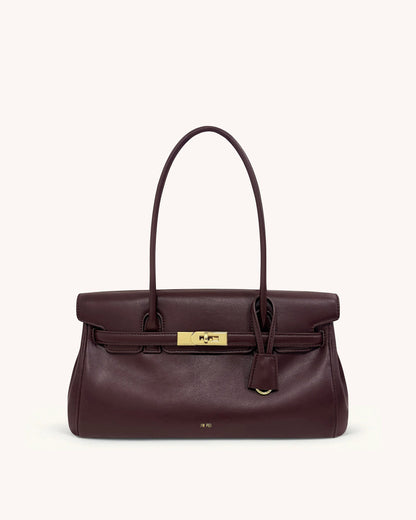 Valeria™ | Bolso de Hombro en Burdeos Intenso