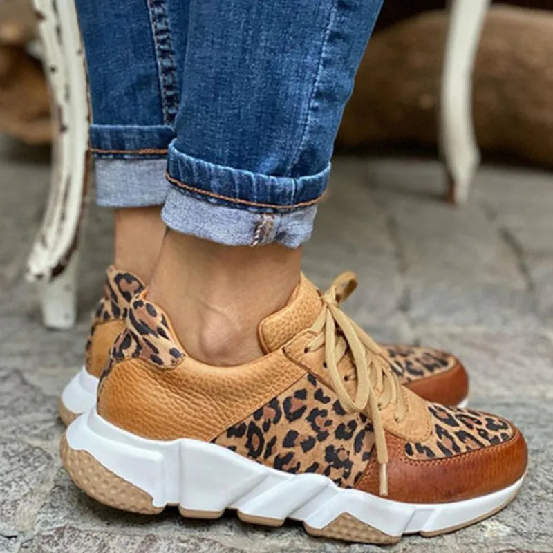 Selena™ | Zapatillas Leopardo de Confort Absoluto