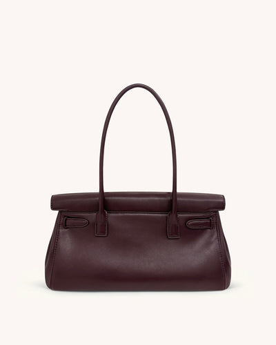 Valeria™ | Bolso de Hombro en Burdeos Intenso