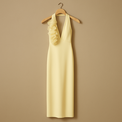 Brume™ | Cuello halter floreciente 