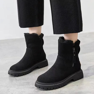 Aurora™ | Botines de Invierno con Forro de Piel Sintética