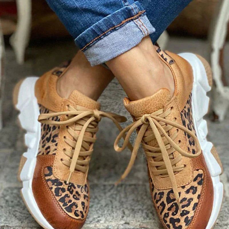 Selena™ | Zapatillas Leopardo de Confort Absoluto