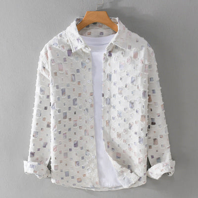 Logan™ | Camisa con Parche Desgastado de Impacto