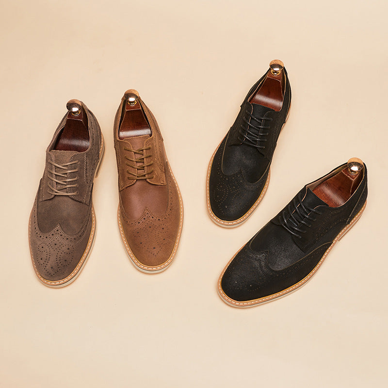 Héctor™ | Zapatos de piel estilo brogue