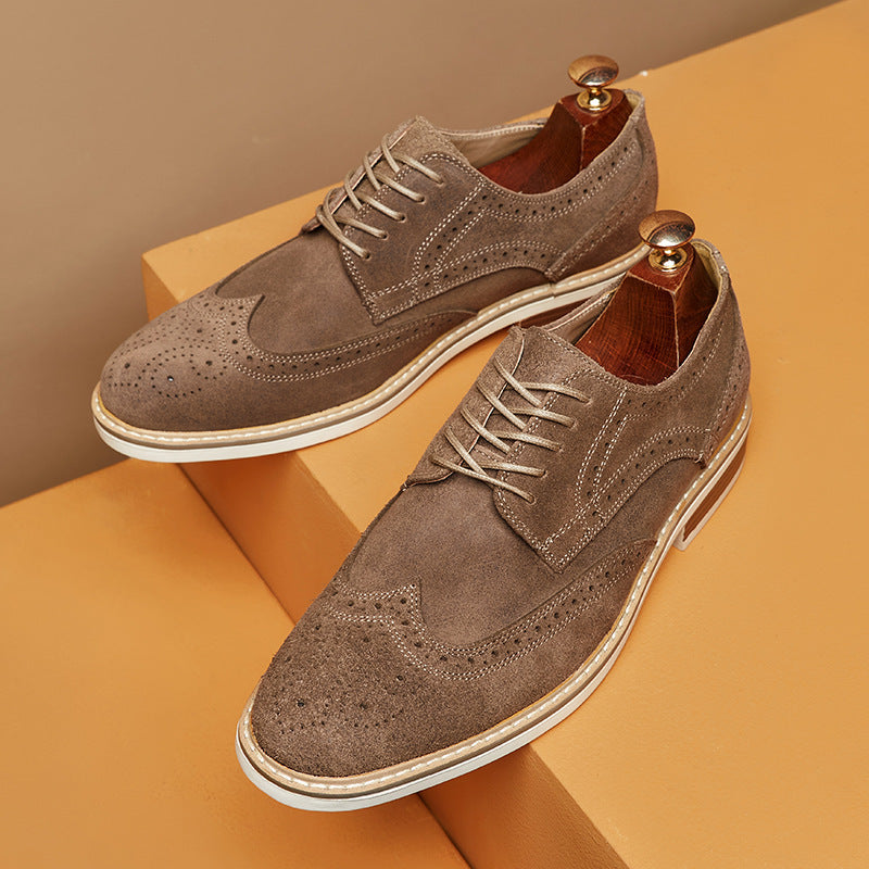 Héctor™ | Zapatos de piel estilo brogue