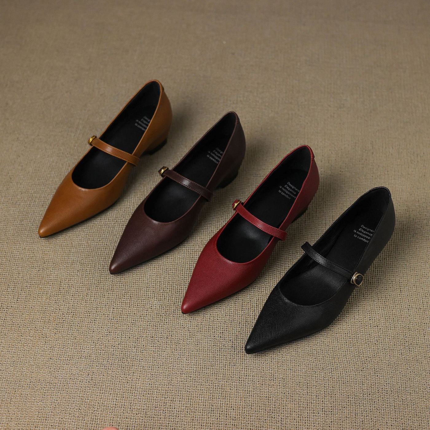 Marisol | Zapatos de piel con correa Mary Jane