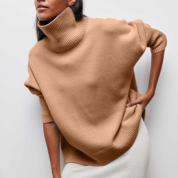 Elena™ | Suéter de Cuello Alto Atemporal