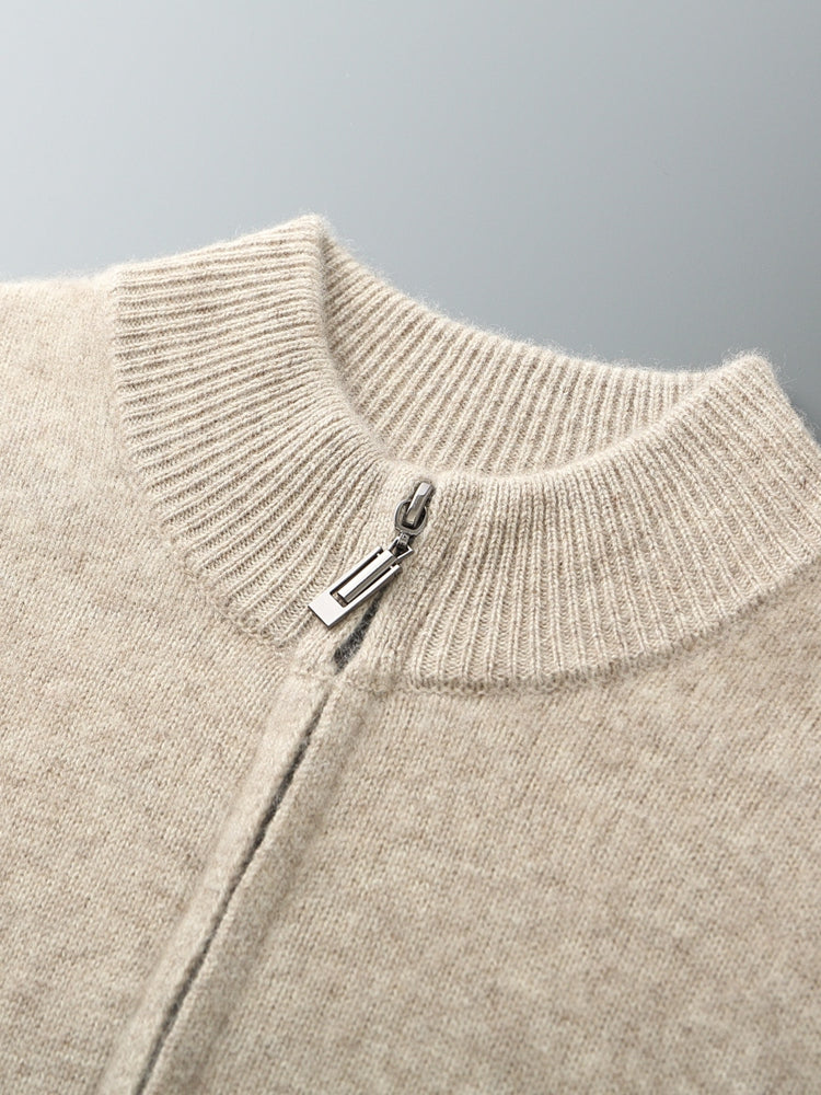 Lorenzo™ | Sudadera de Lana Merino Premium con Cremallera