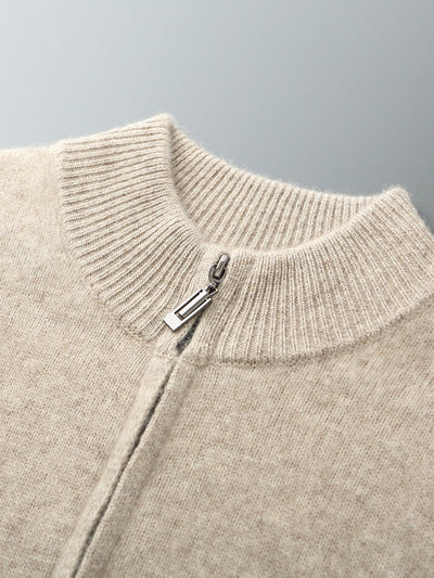 Lorenzo™ | Sudadera de Lana Merino Premium con Cremallera