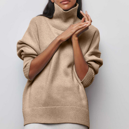 Elena™ | Suéter de Cuello Alto Atemporal