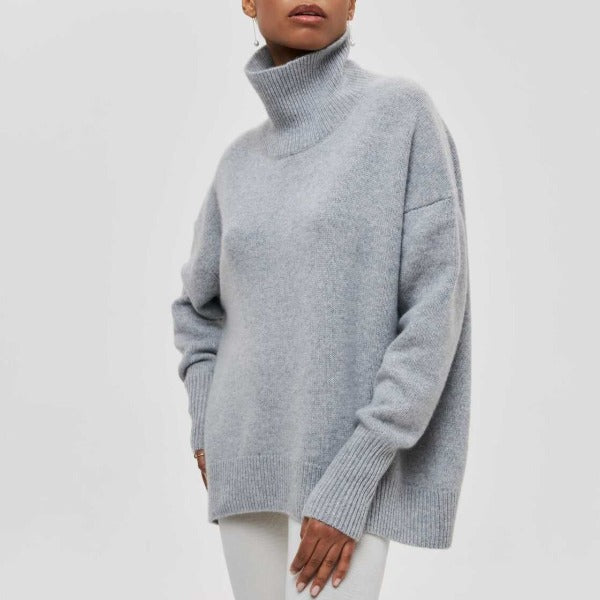 Elena™ | Suéter de Cuello Alto Atemporal