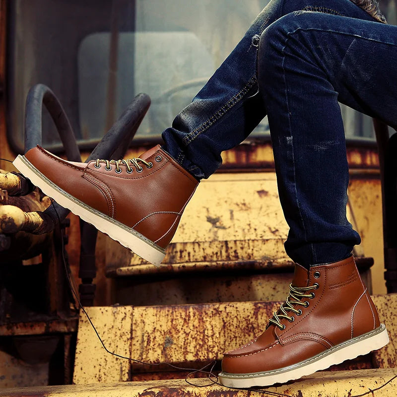 Muller | Botas de Cuero Genuino Retro