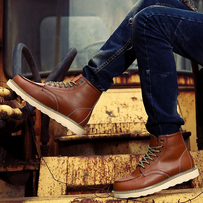 Muller | Botas de Cuero Genuino Retro