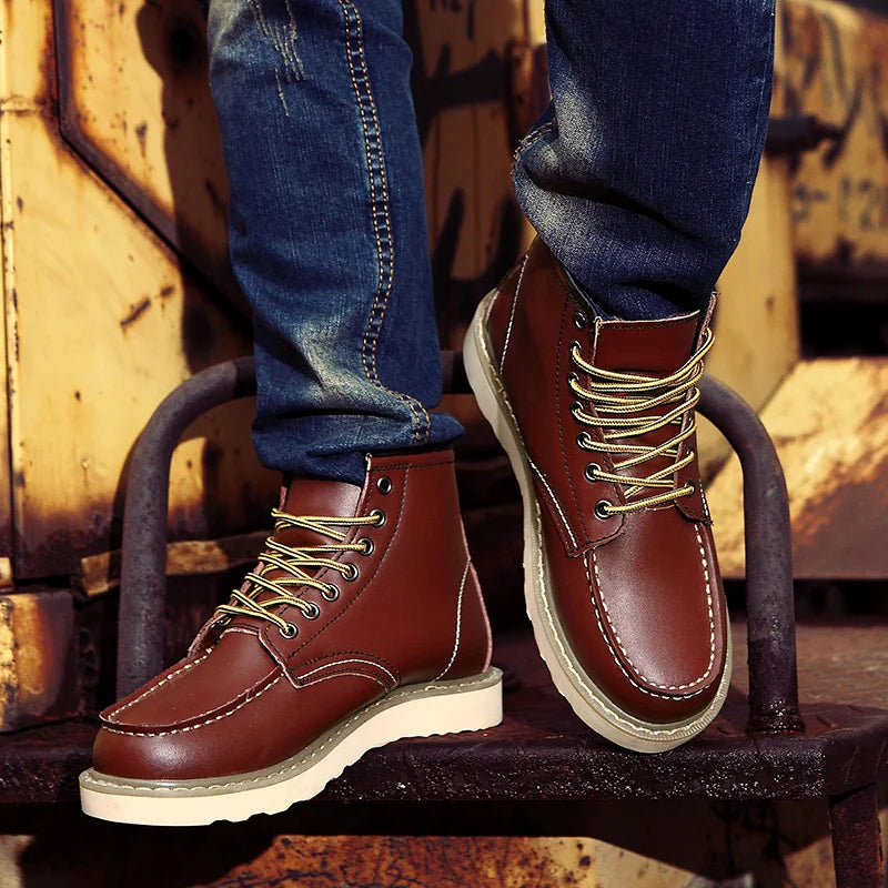 Muller | Botas de Cuero Genuino Retro