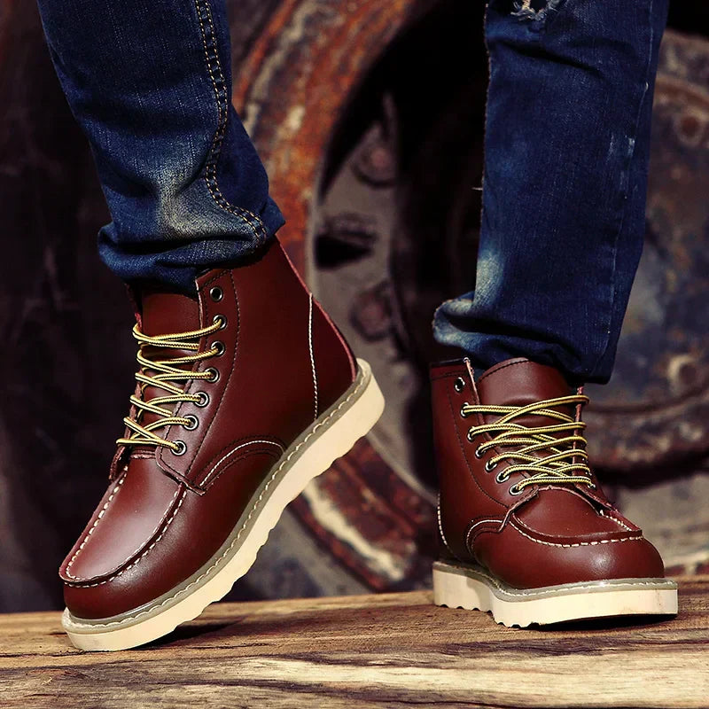 Muller | Botas de Cuero Genuino Retro