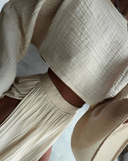 Siente la brisa: con estilo y sencilla elegancia