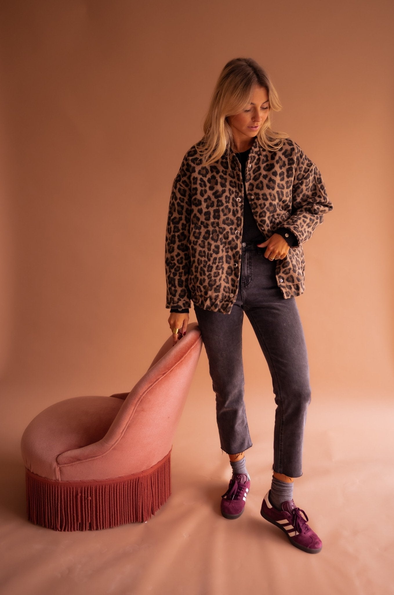 Luna™ | Chaqueta Animal Print