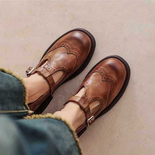 Lucía™ | Zapatos de Piel Elegantes y Versátiles
