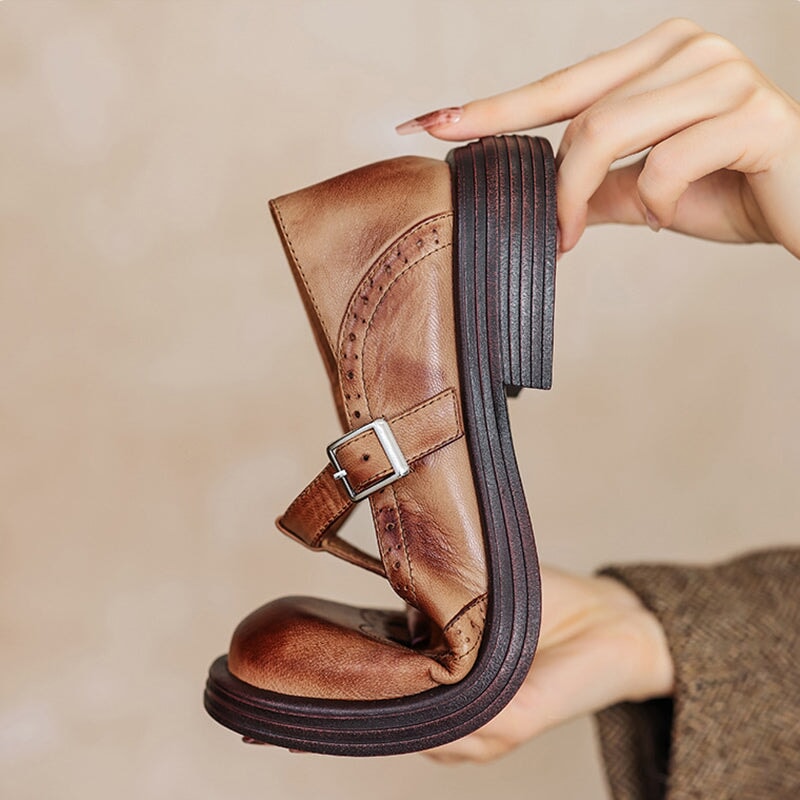 Lucía™ | Zapatos de Piel Elegantes y Versátiles