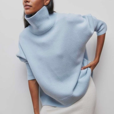 Elena™ | Suéter de Cuello Alto Atemporal